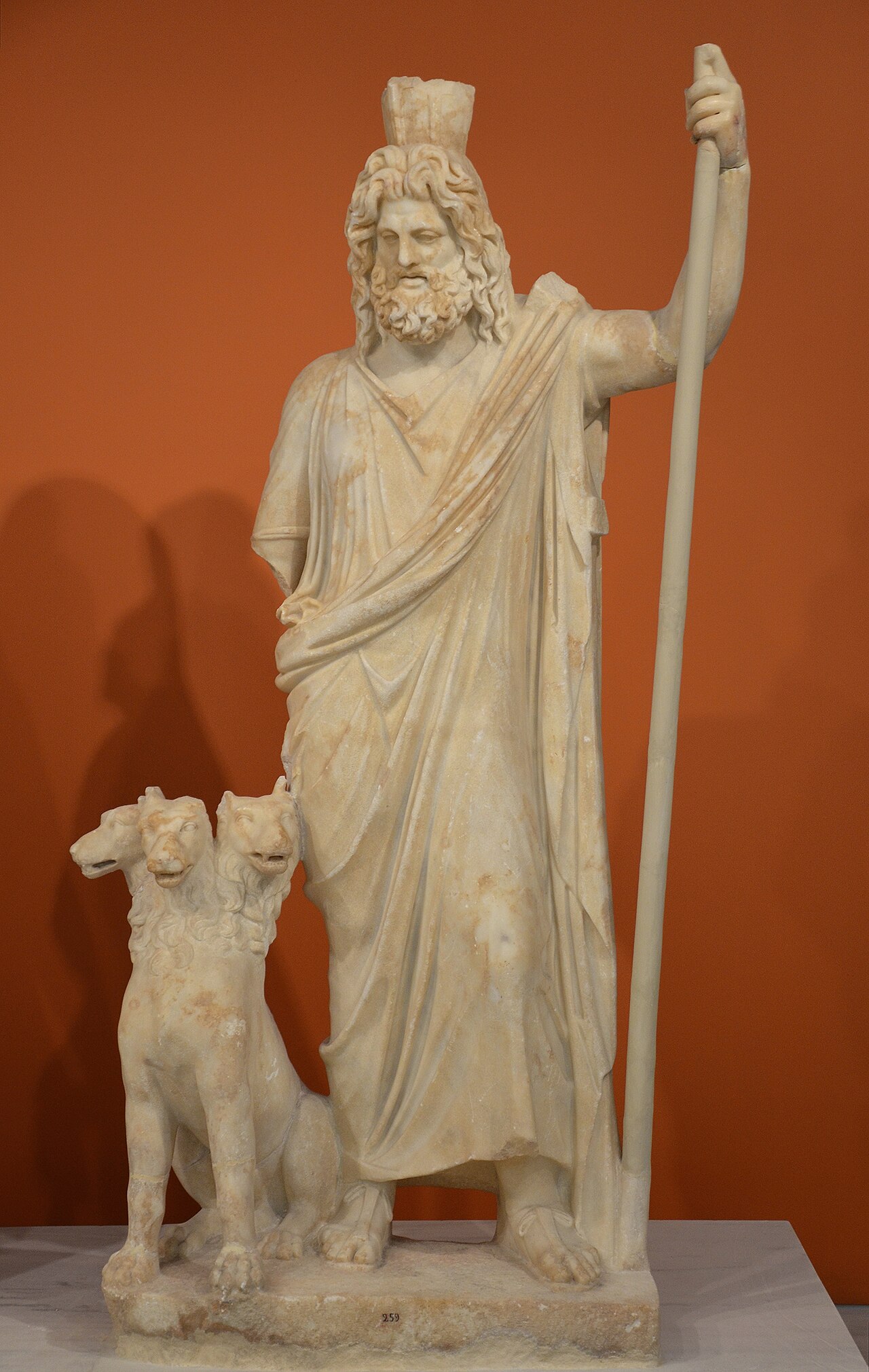 Stylised portrait of Hades