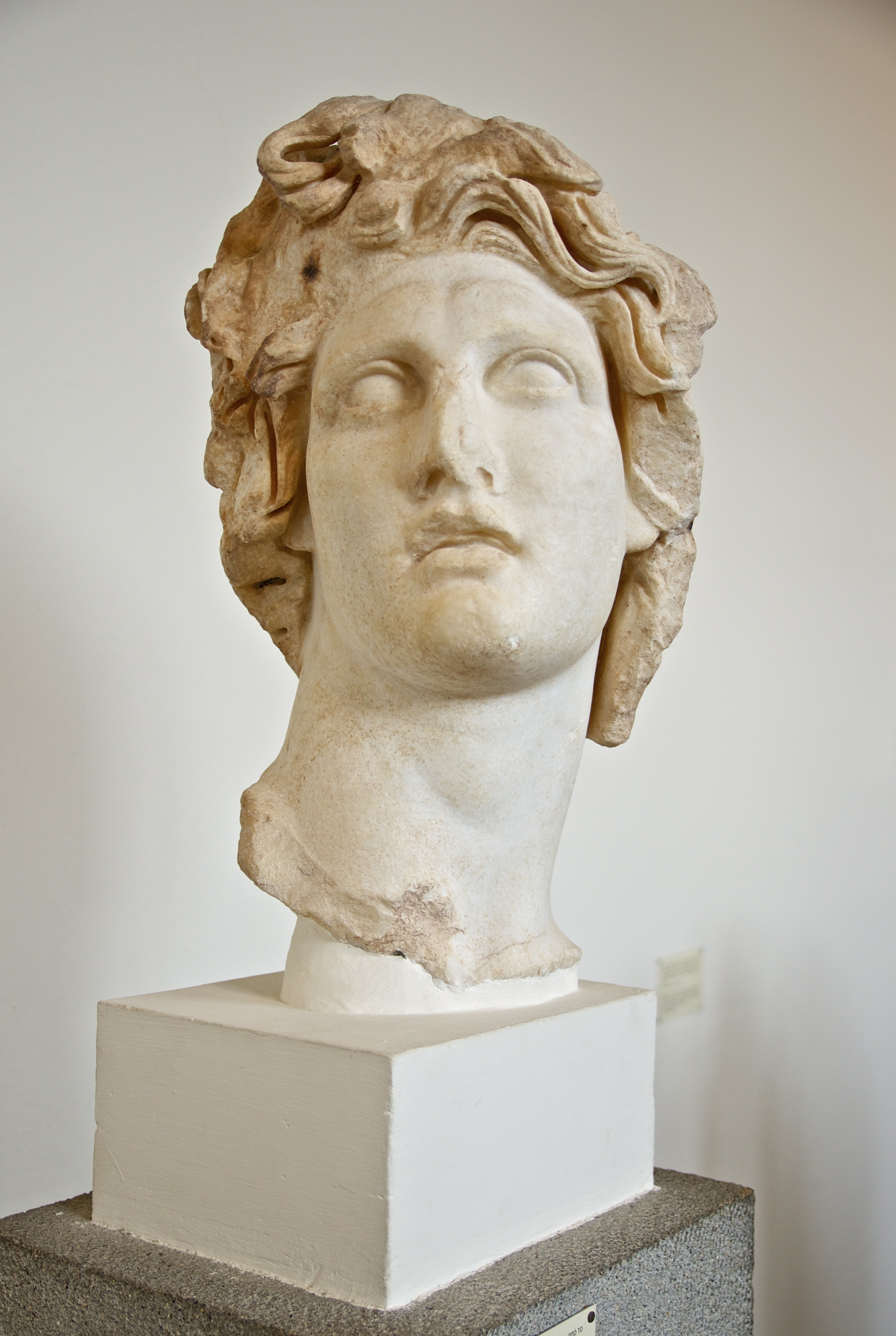 Stylised portrait of Helios
