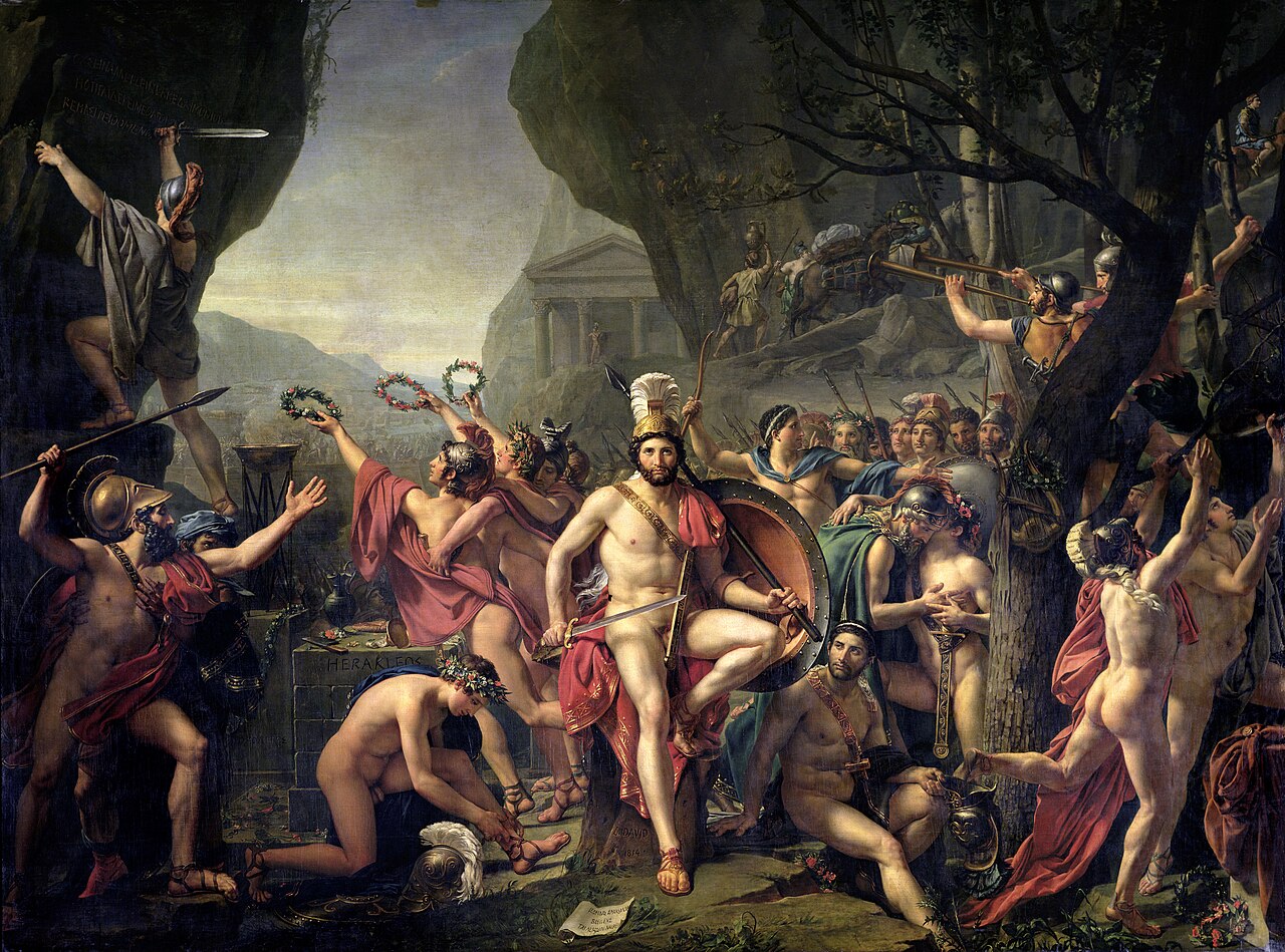 Statue associated with Leonidas of Sparta