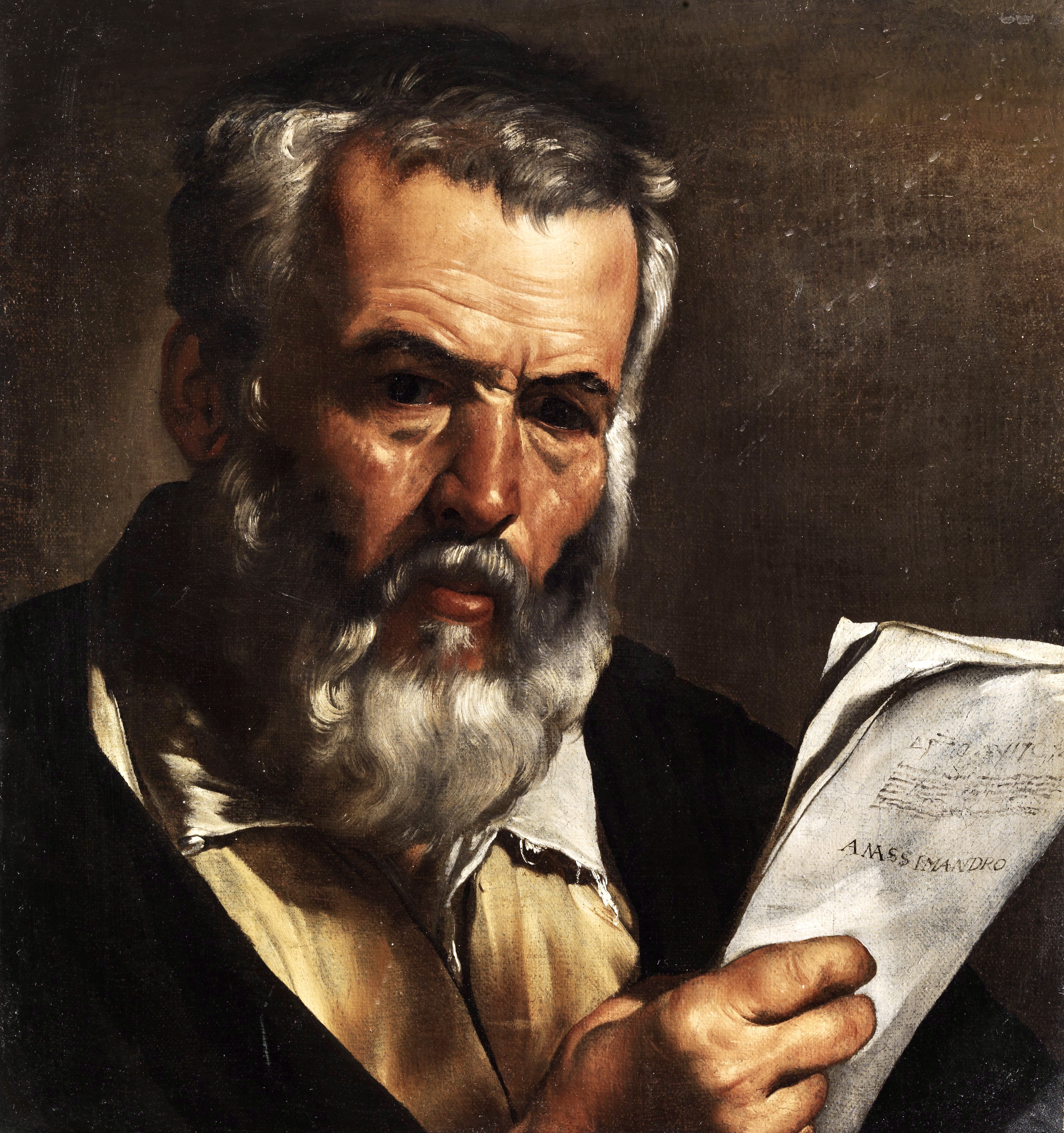 Portrait of Anaximander