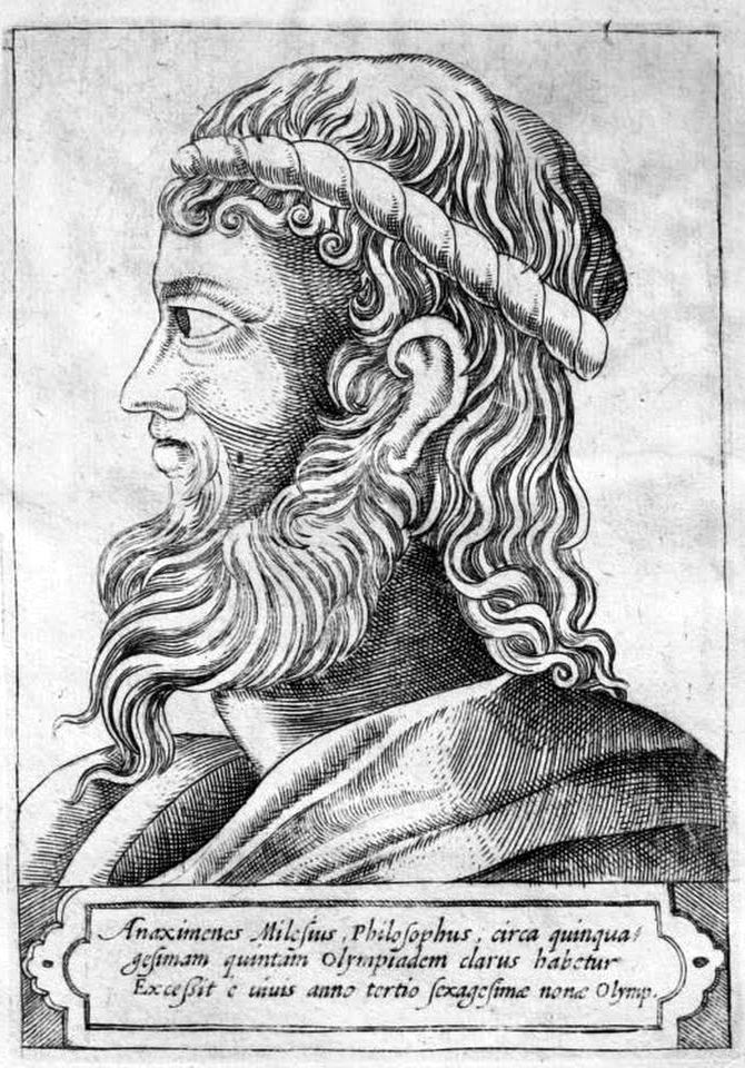 Portrait of Anaximenes of Miletus